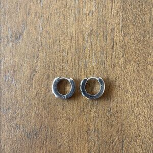 Silver Hoop Earrings